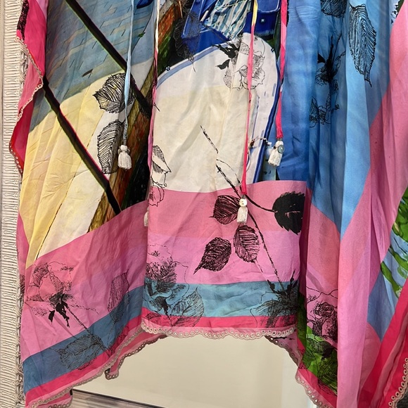 Johnny Was Silk Blouse 👚 - Picture 3 of 10